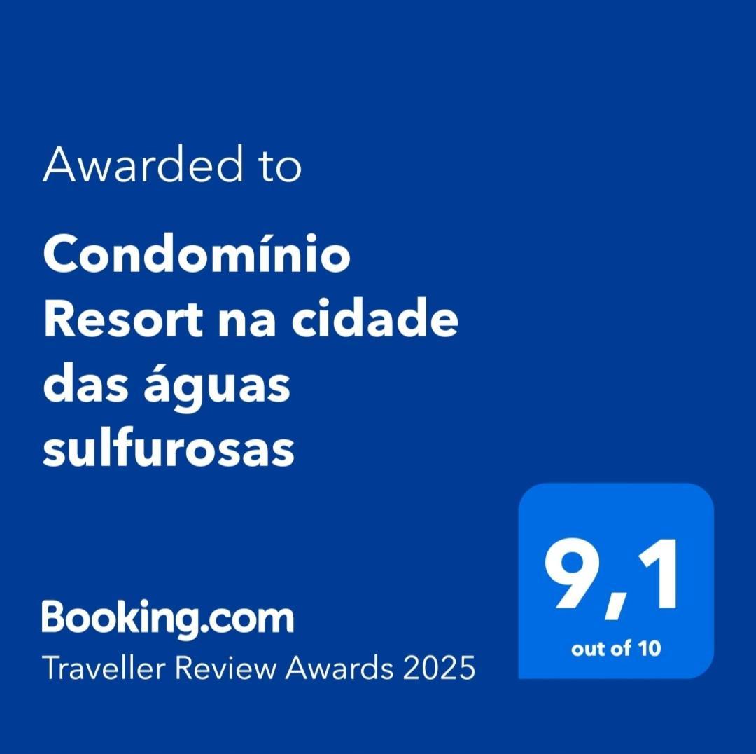 Condominio Resort Na Cidade Das Aguas Sulfurosas Посус-ді-Калдас Екстер'єр фото